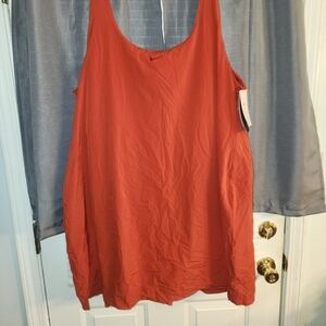 Nike Women's Red Jumpsuit Workout Dress With Built In Shorts